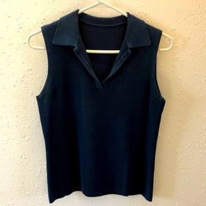 Warm and stylish sleeveless sweater top